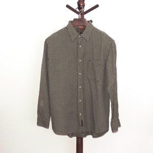 Timberland Weathergear green plaid shirt